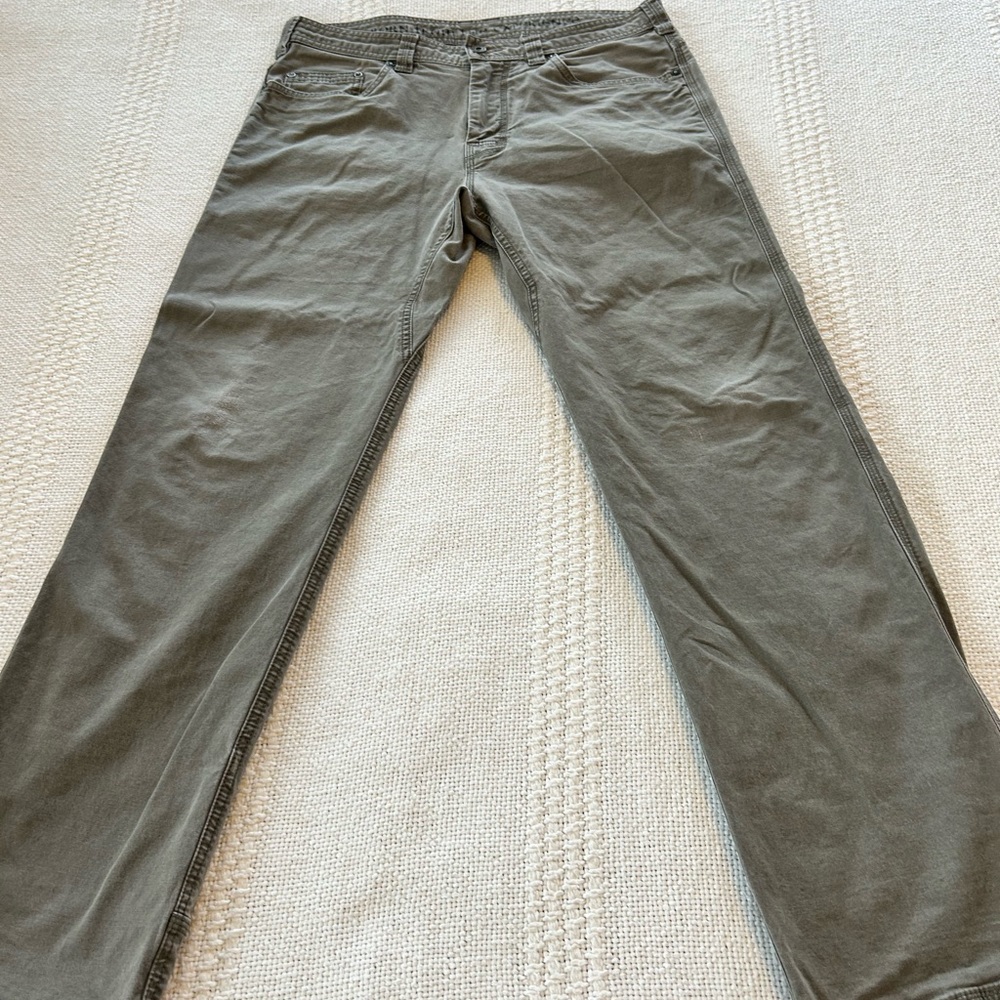 PrAna Pants Mens 34x32 Carpenter Duck Canvas, 100% cotton, good used condition